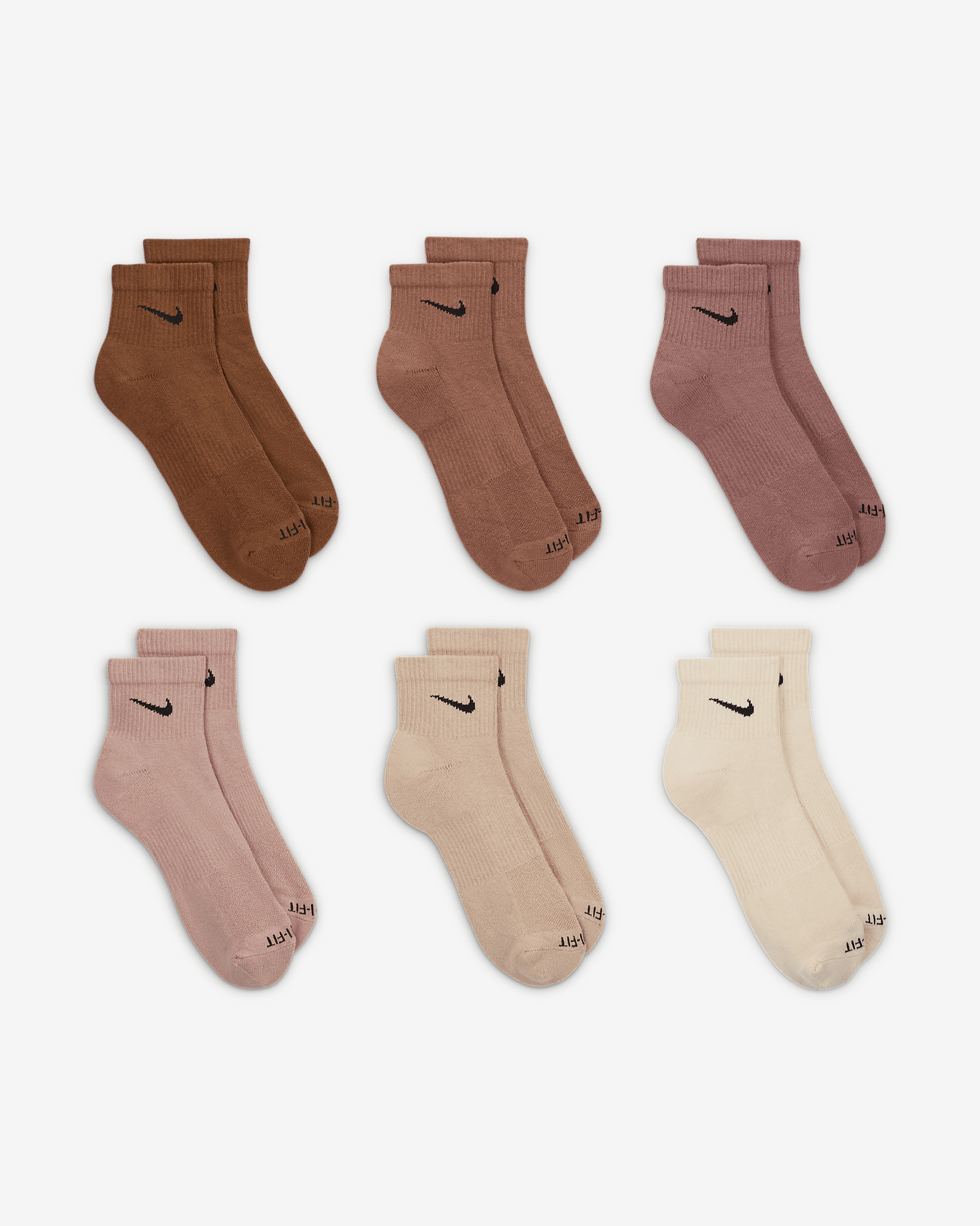Nike Everyday Plus Cushioned Training Ankle Socks (6 Pairs) - 3