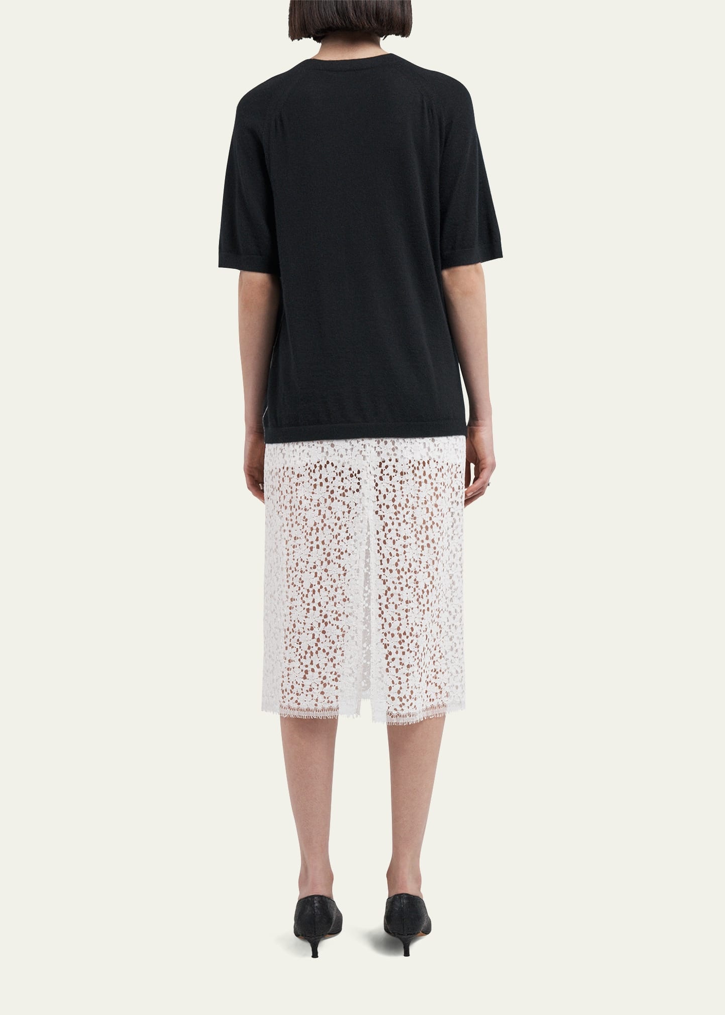 Oversized Cashmere T-Shirt - 3