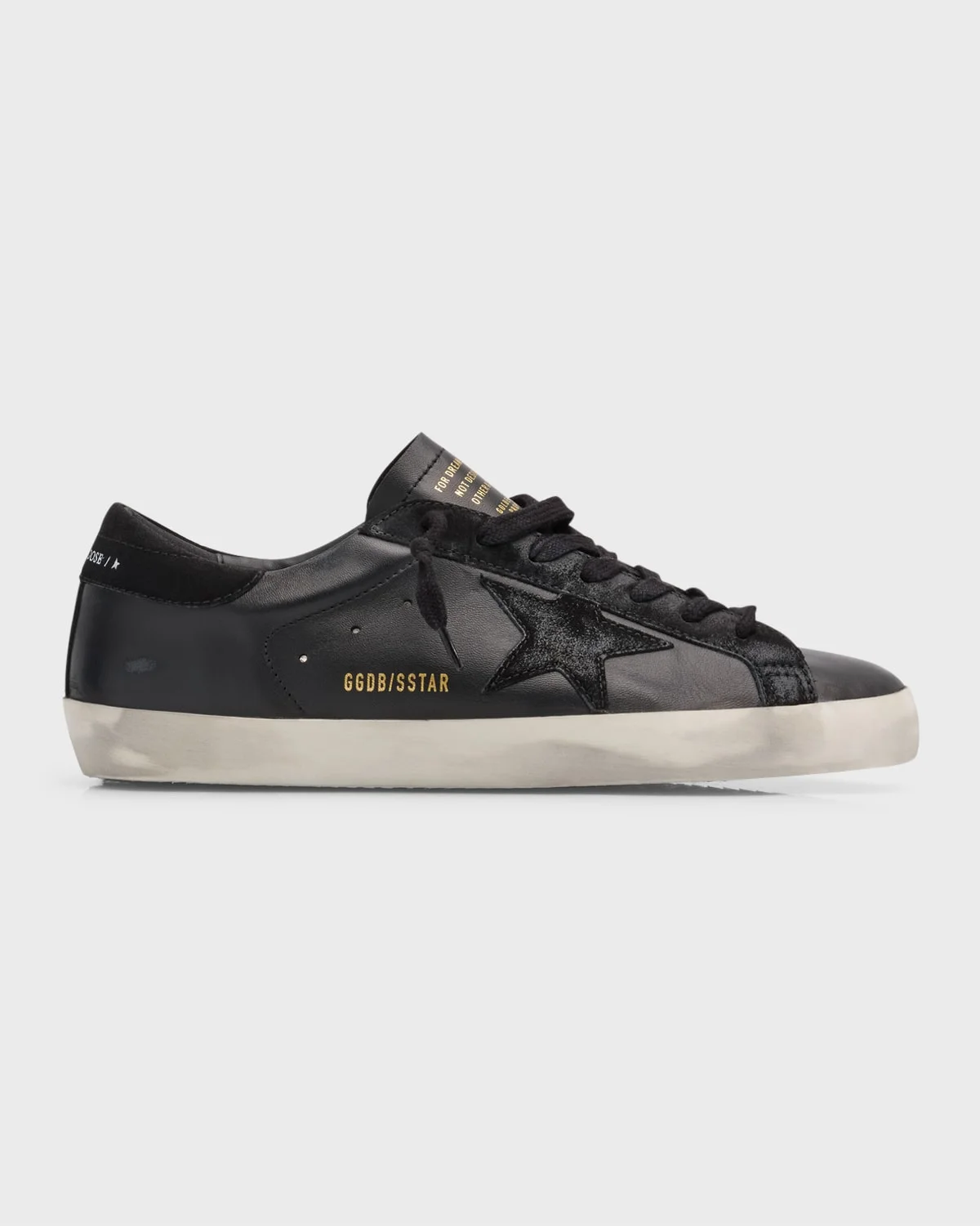 Men's Super-Star Tonal Leather Low-Top Sneakers - 1