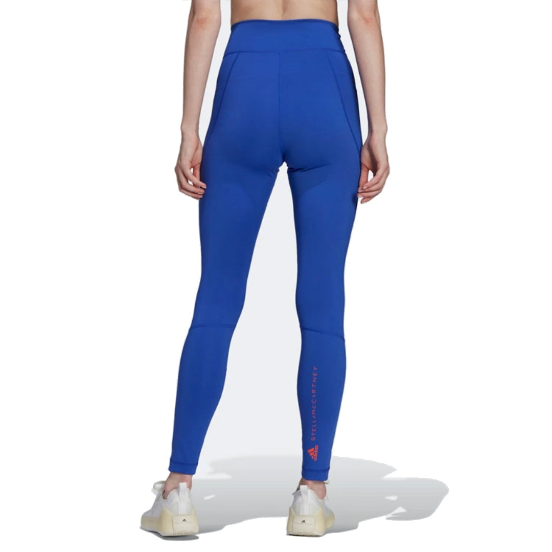 (WMNS) adidas by Stella McCartney TruePurpose Training Leggings 'Blue' HB6071 - 2
