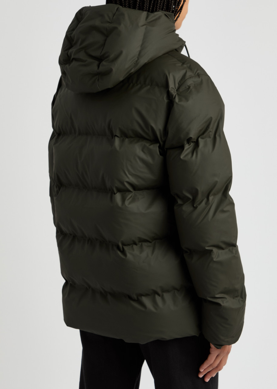 Quilted rubberised jacket - 3