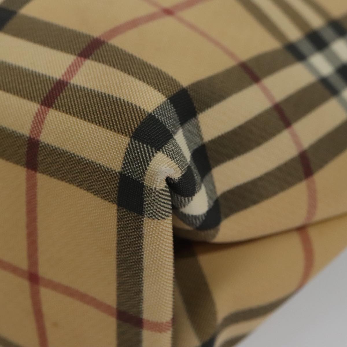 Burberry Nova Check Tote Bag Pvc Beige - 16