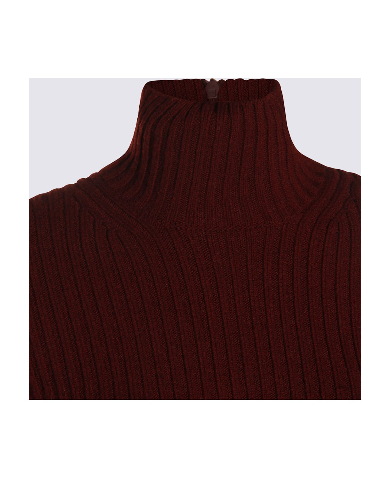 Dark Red Wool Aral1234 Knitwear - 4