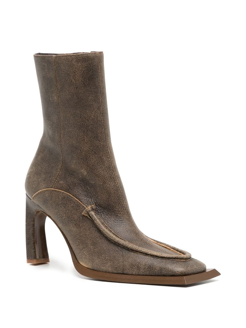 Hellz 90mm square-toe boots - 2