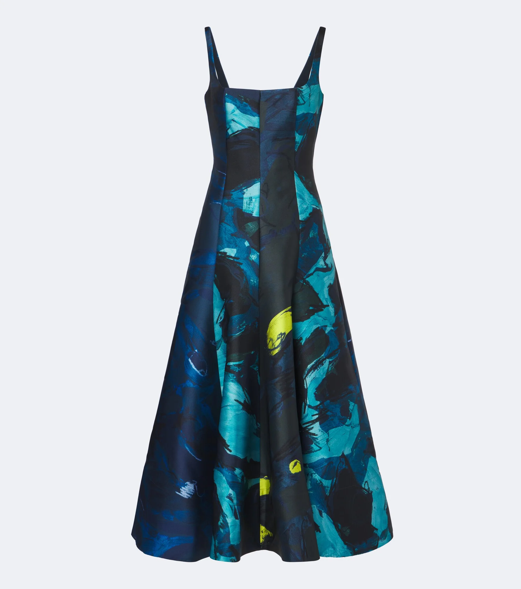 Zelia printed gathered midi dress - 1