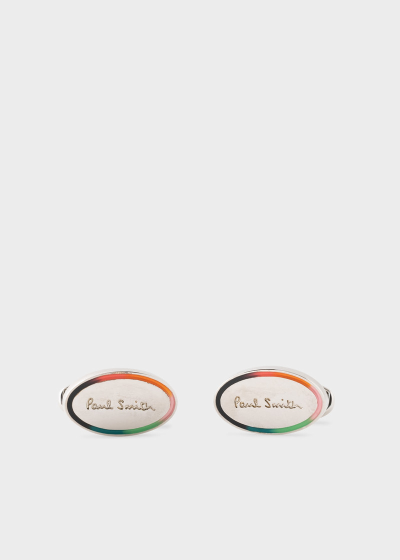 Oval Logo Cufflinks 1