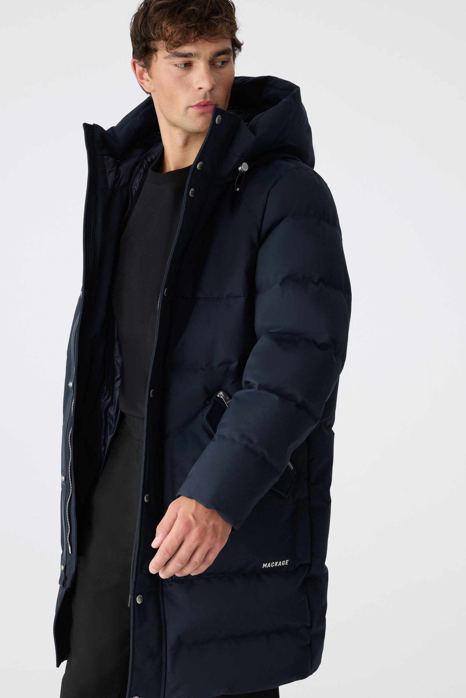 WERNER-Z Quilted Down Parka With Removable Bib - 7