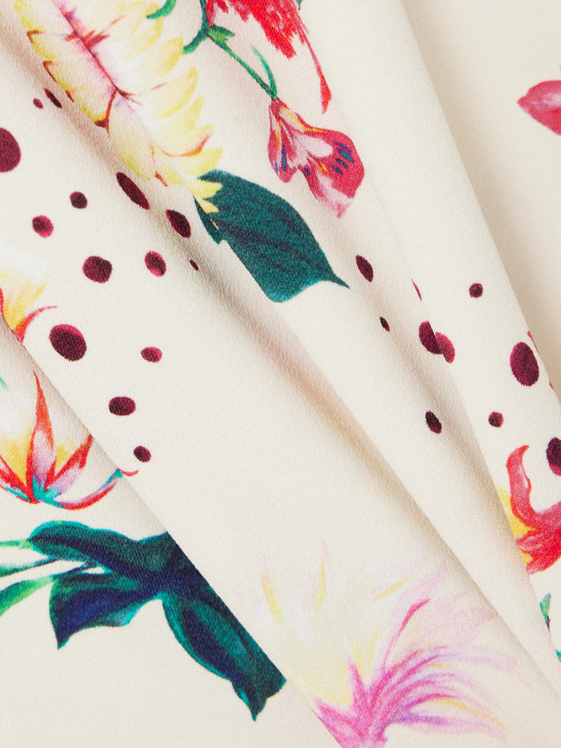 Floral-print Jersey Midi Skirt 5