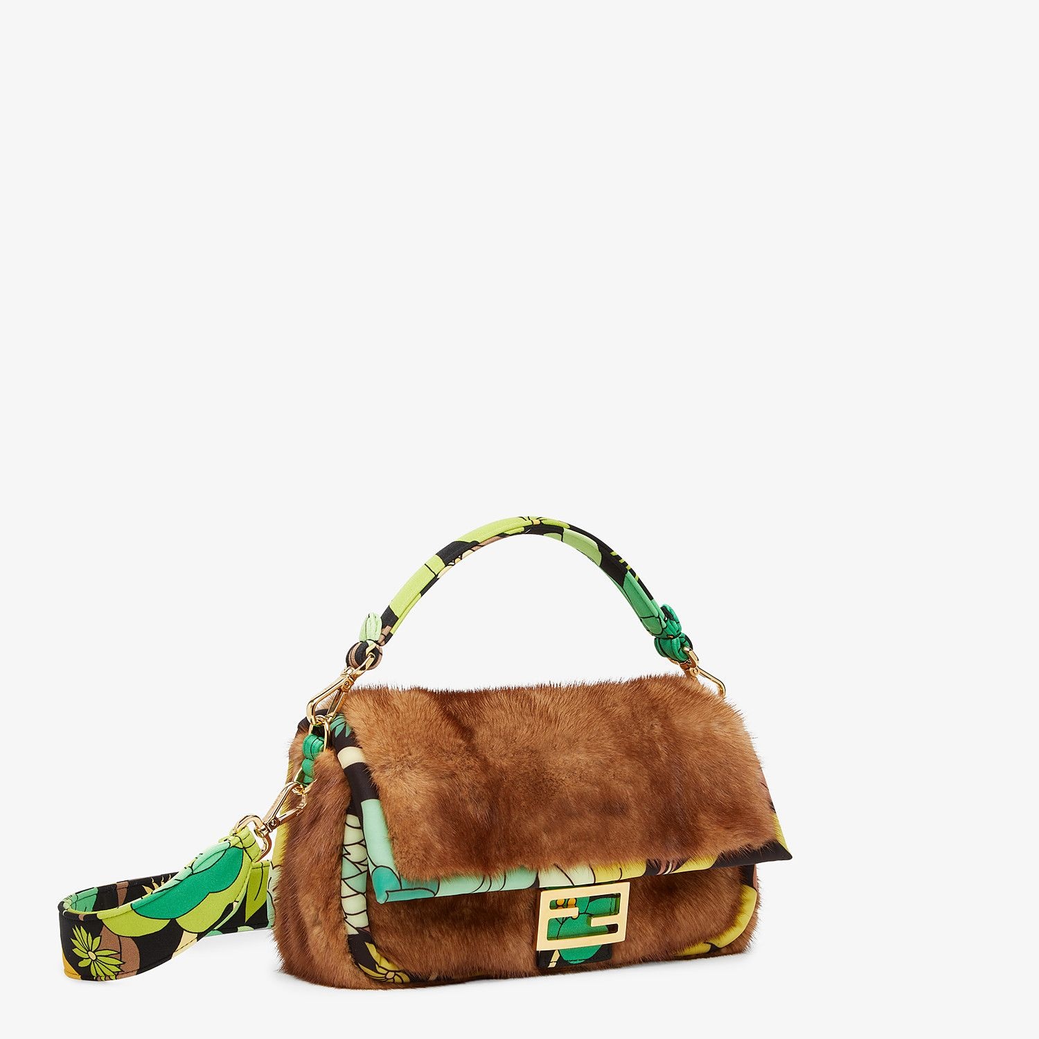 Brown mink bag - 3