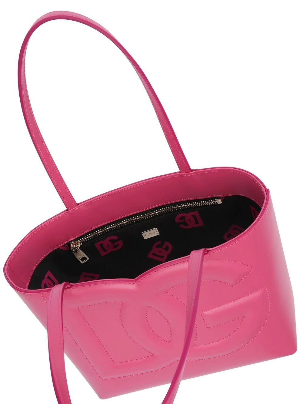 embossed-logo tote bag - 4