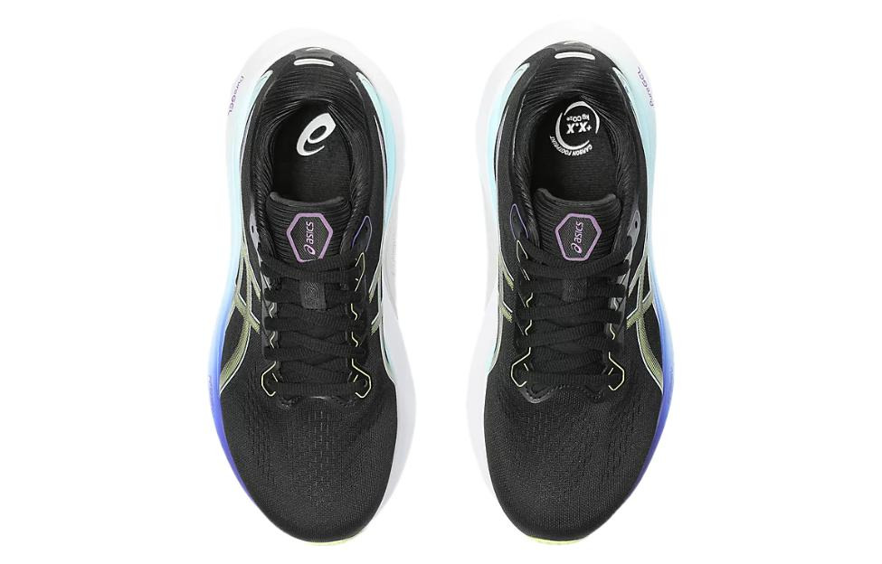 (WMNS) ASICS Gel Kayano 30 'Black Blue Glow Yellow' 1012B357-003 - 5