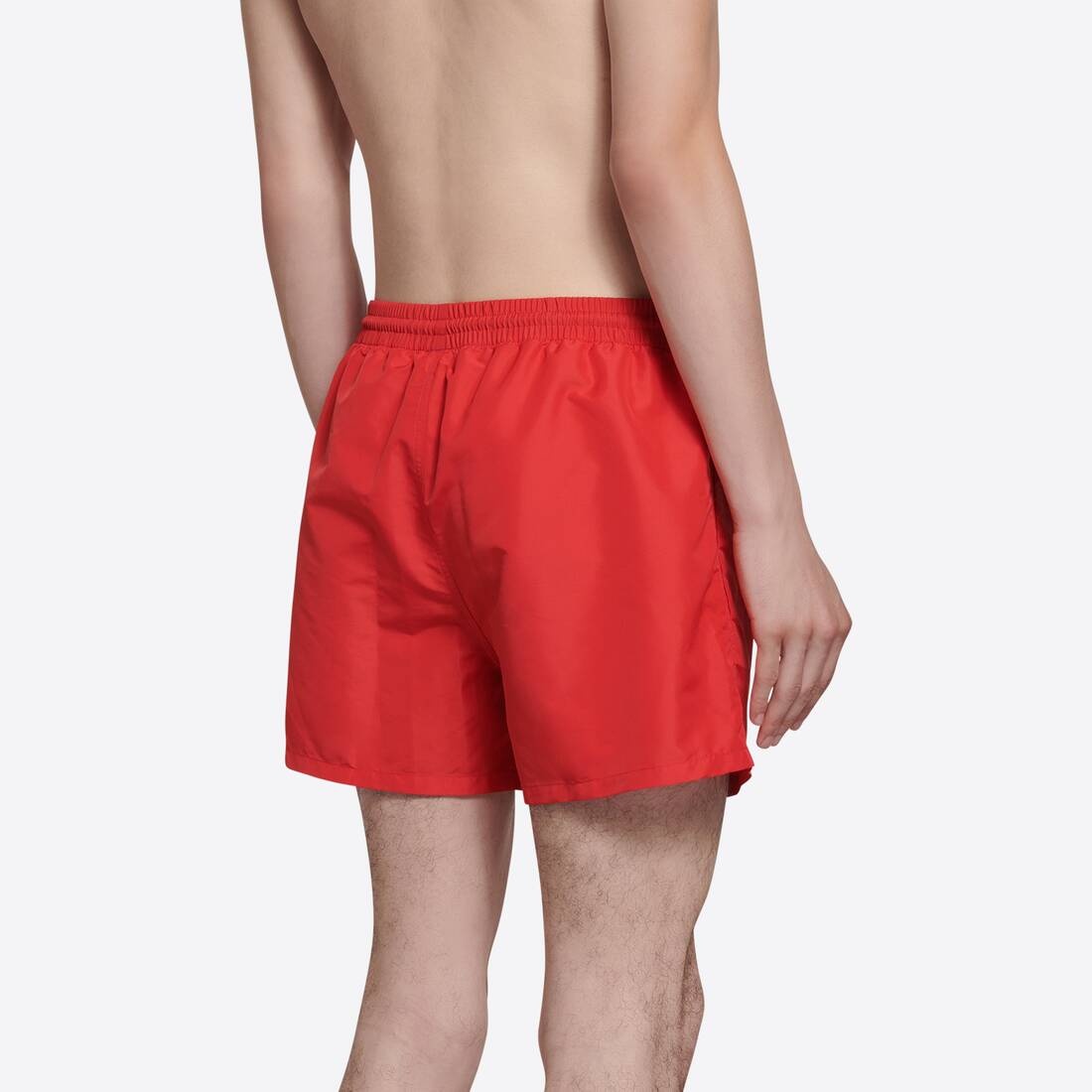 Men's Swim Shorts in Red - 4