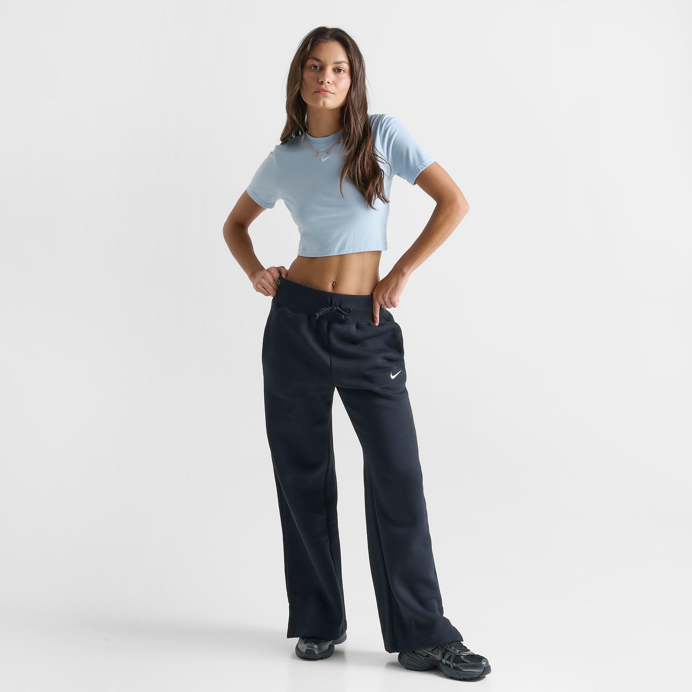 WOMEN'S NIKE SPORTSWEAR PHOENIX FLEECE HIGH-WAISTED WIDE-LEG SWEATPANTS - 2
