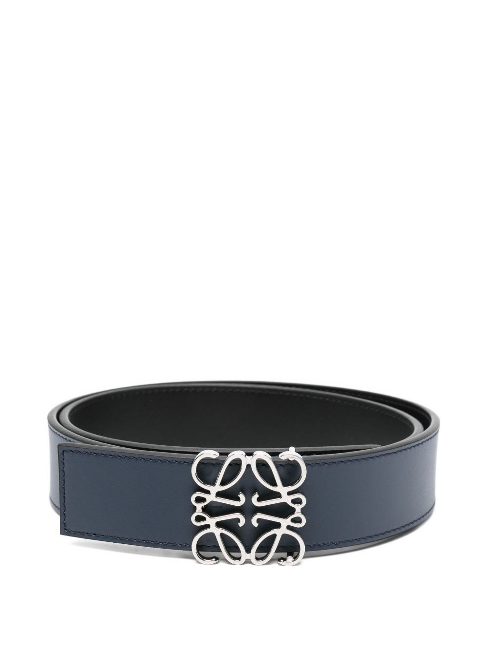 Anagram leather reversible belt - 1