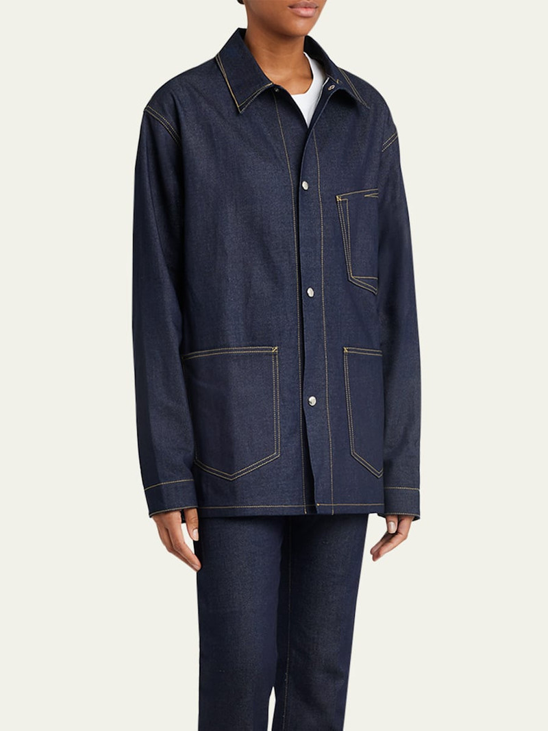 SETCHU Paper Denim Jacket outlook