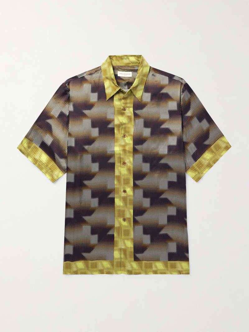 Printed Crepe De Chine Shirt - 1