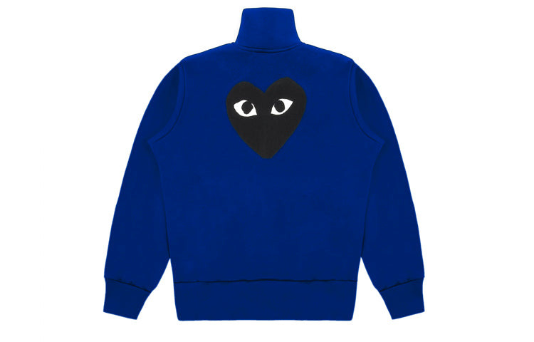 COMME des GARCONS PLAY Big Black Heart Track Jacket 'Blue' AZ-T256-051-2 - 2