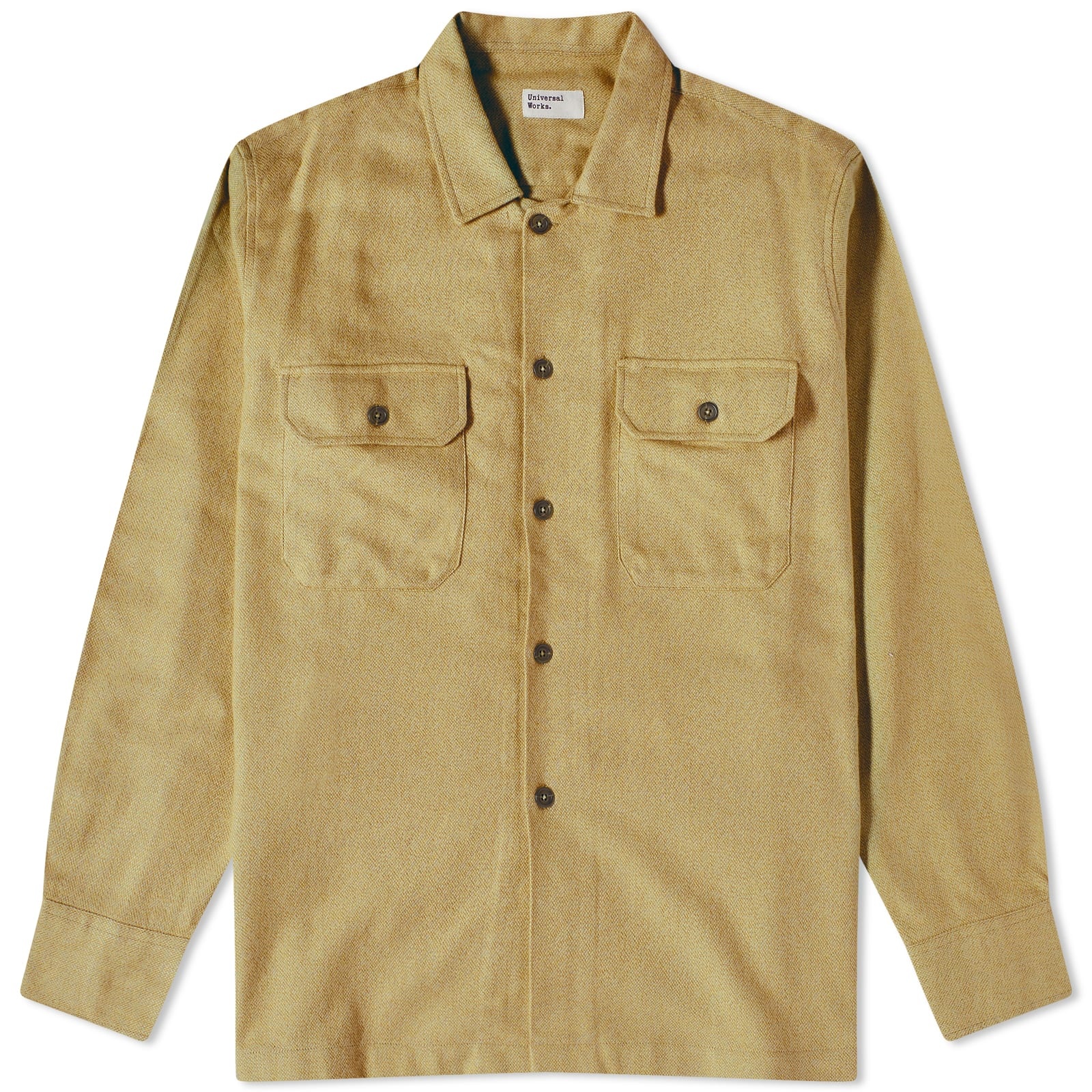 Universal Works Soft Flannel Utility Overshirt - 1