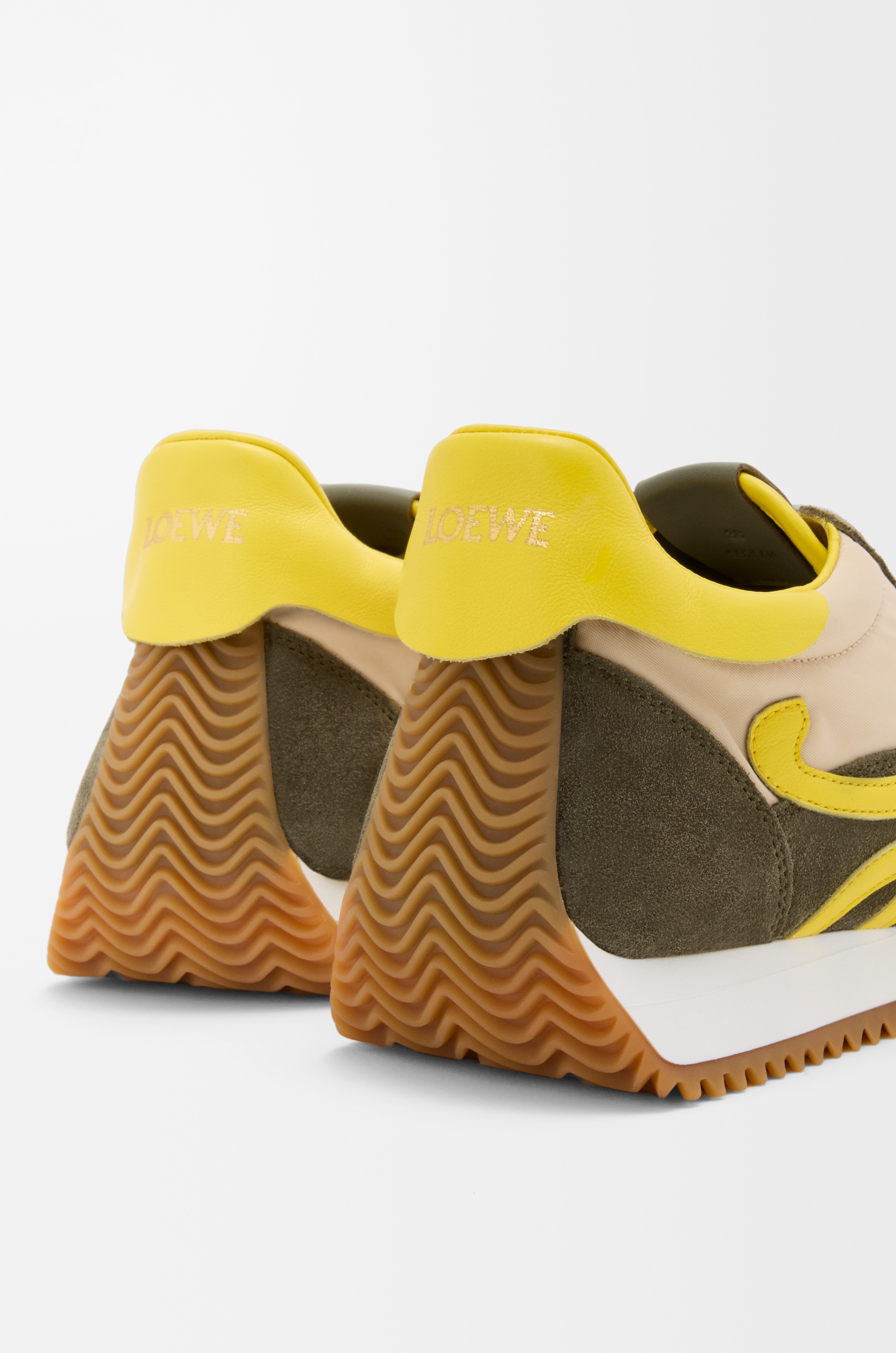 Flow Runner 2.0 in nylon and suede - 5