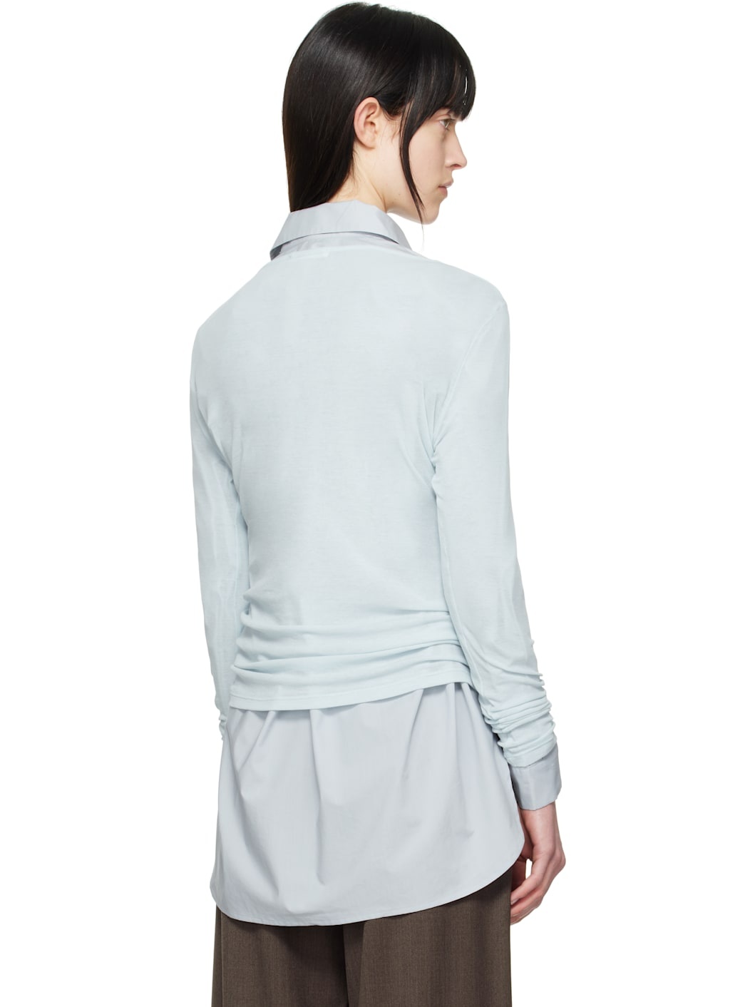 Blue Round T-shirt - 3