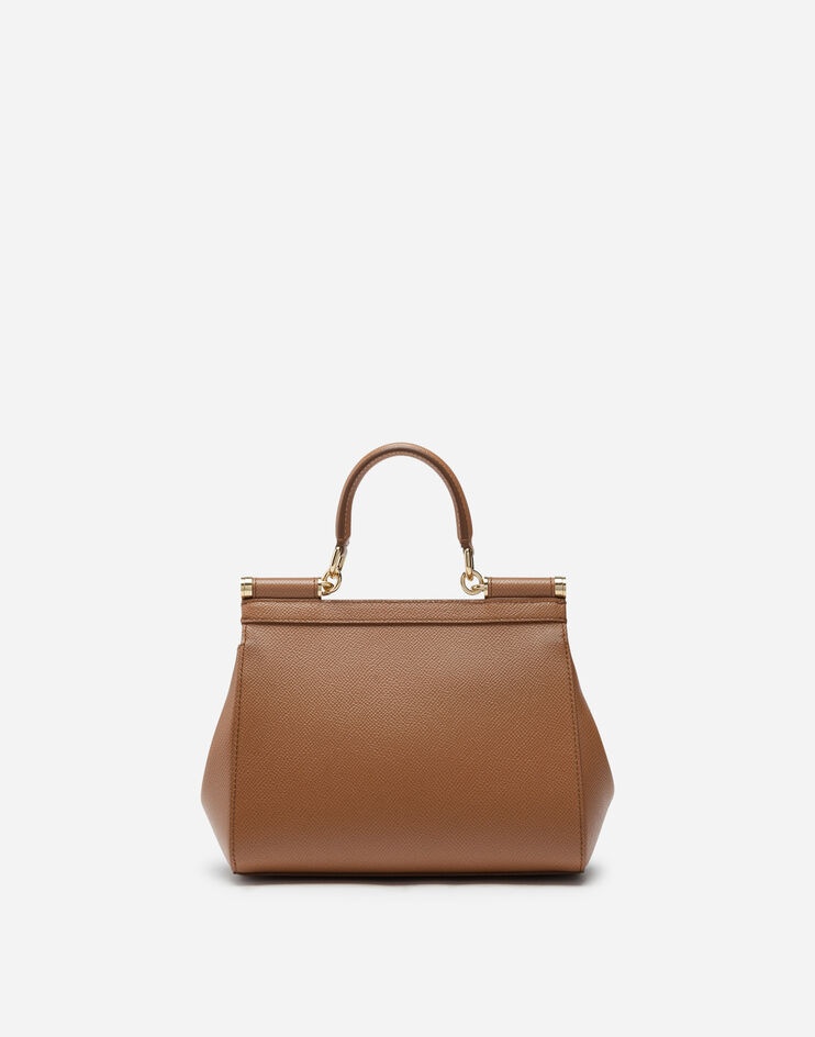 Small dauphine leather Sicily bag - 3