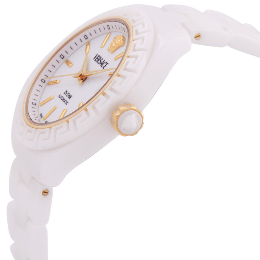 Versace DV One Automatic White Dial Men's Watch VE6B00223 - 2