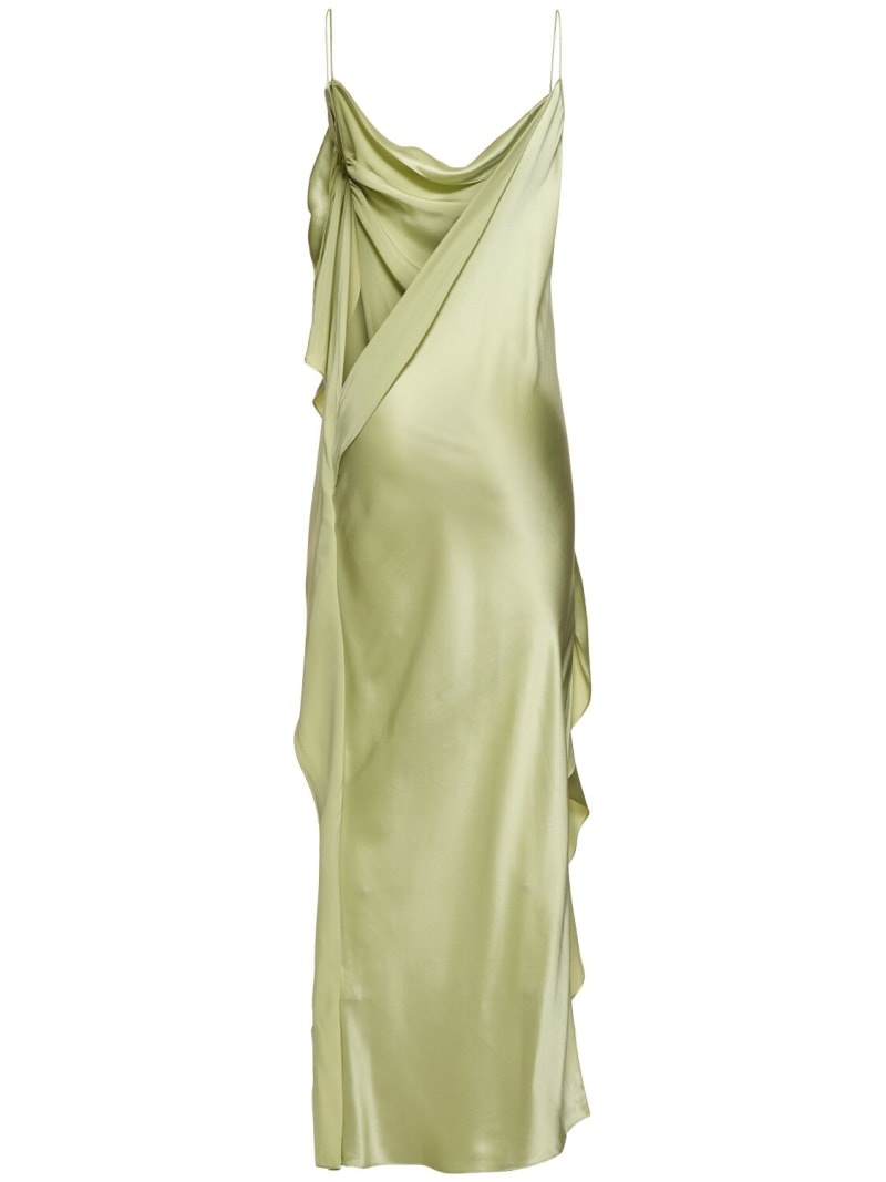 Cusco draped silk cami dress - 3