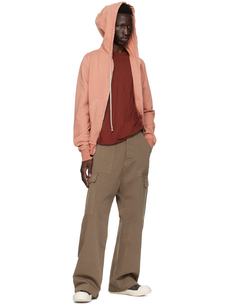 Rick Owens DRKSHDW cotton cargo trousers outlook