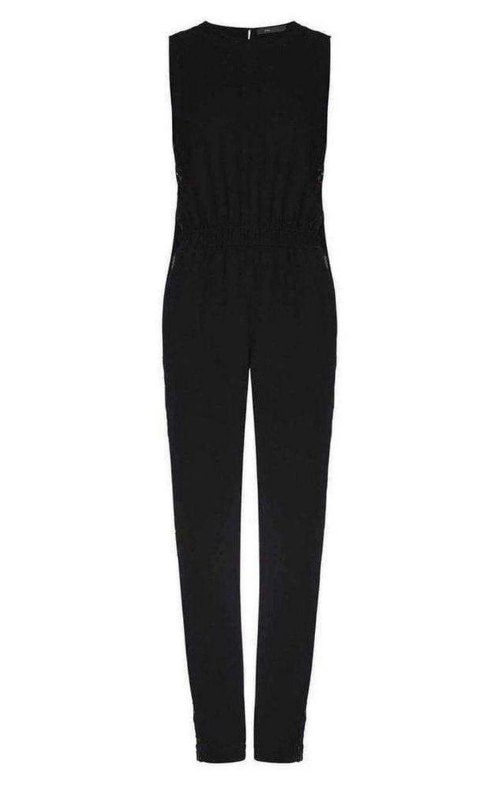 Victorya Lace Side Paneles Jumpsuit - 1