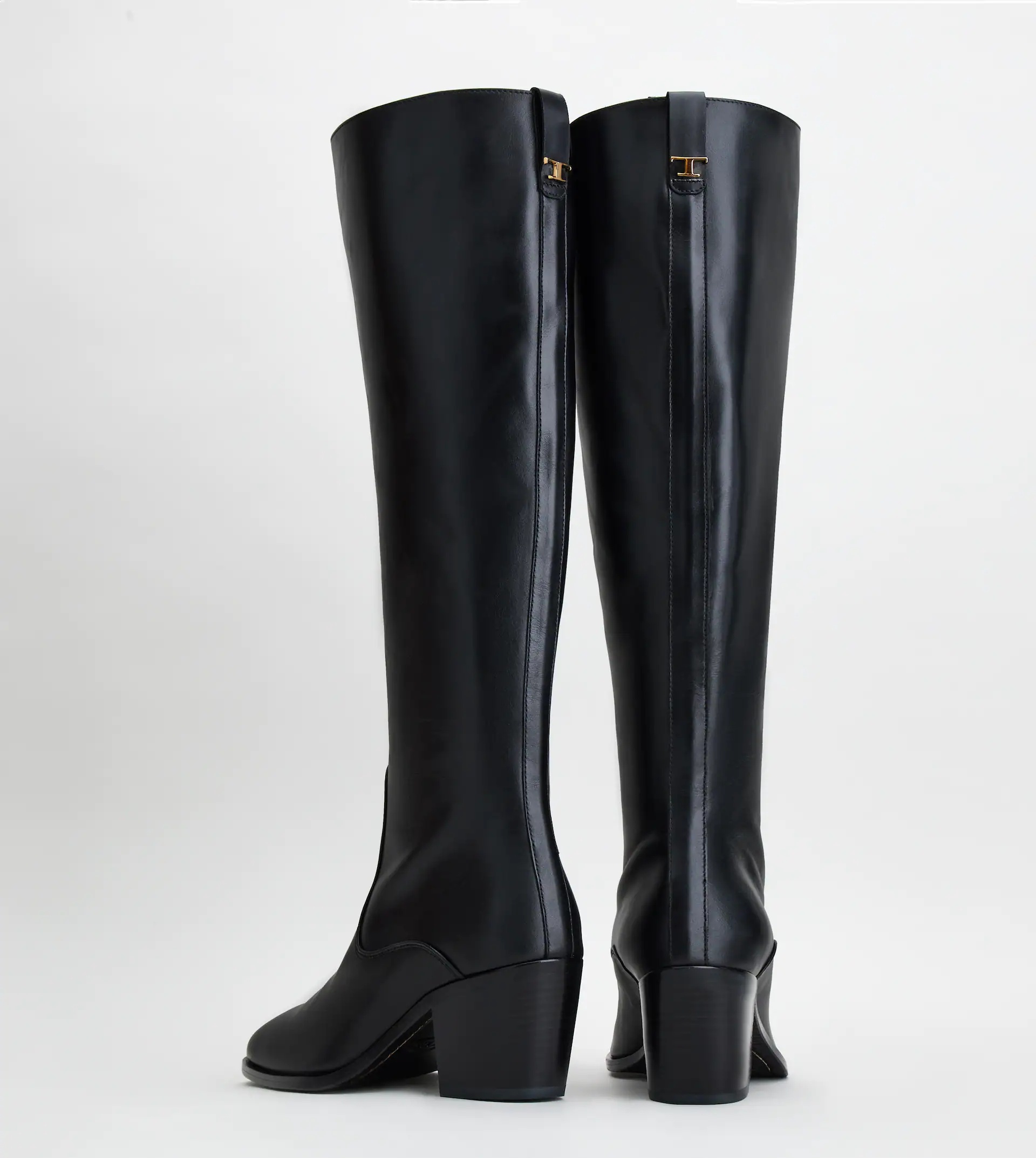LEATHER BOOTS - BLACK - 3