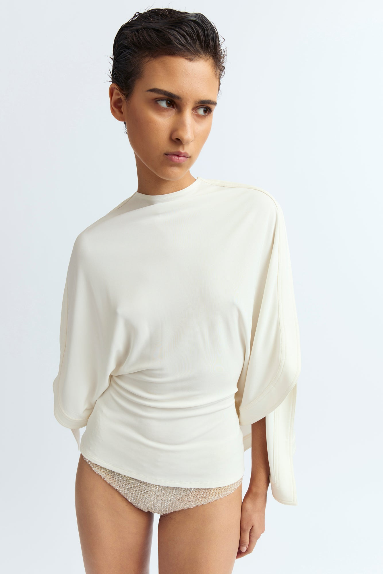 FALE TOP IN JERSEY - 2