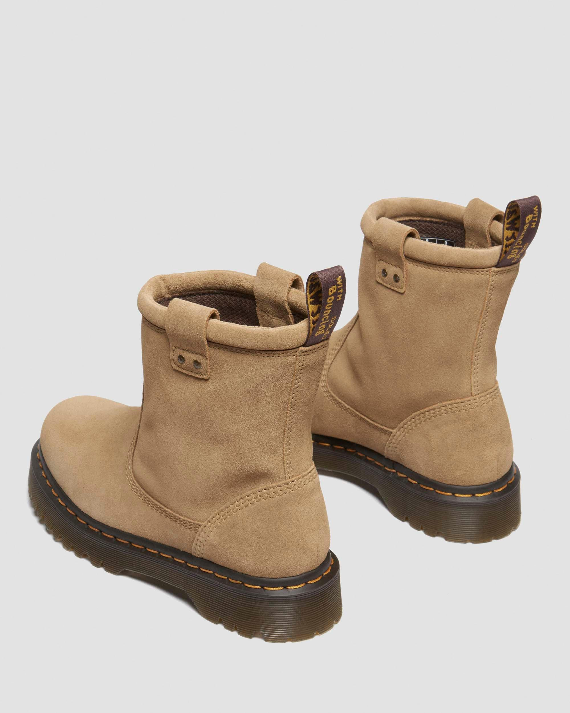 Anistone Lo Suede Biker Boots - 6