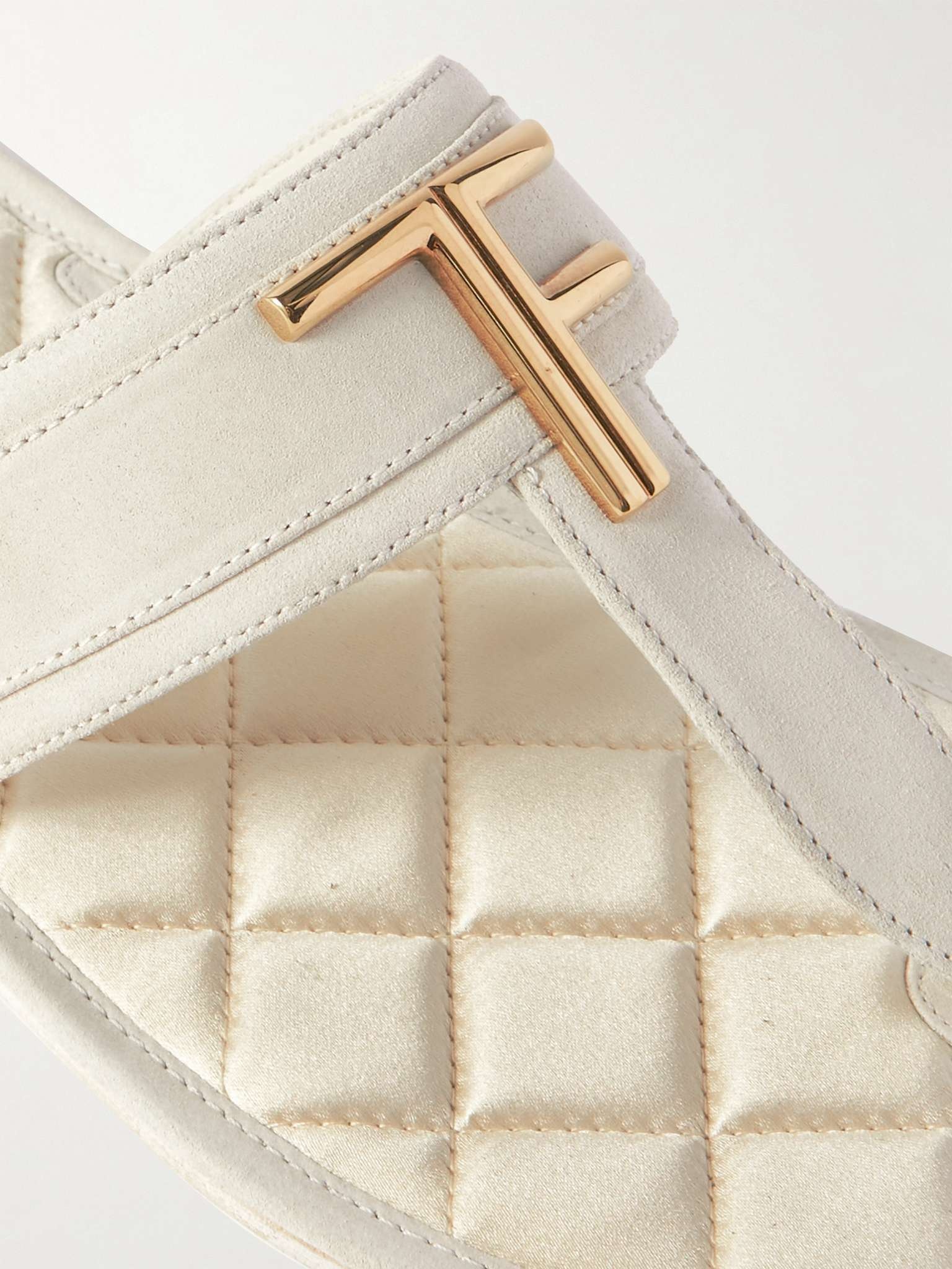Brighton Embellished Leather Sandals - 5
