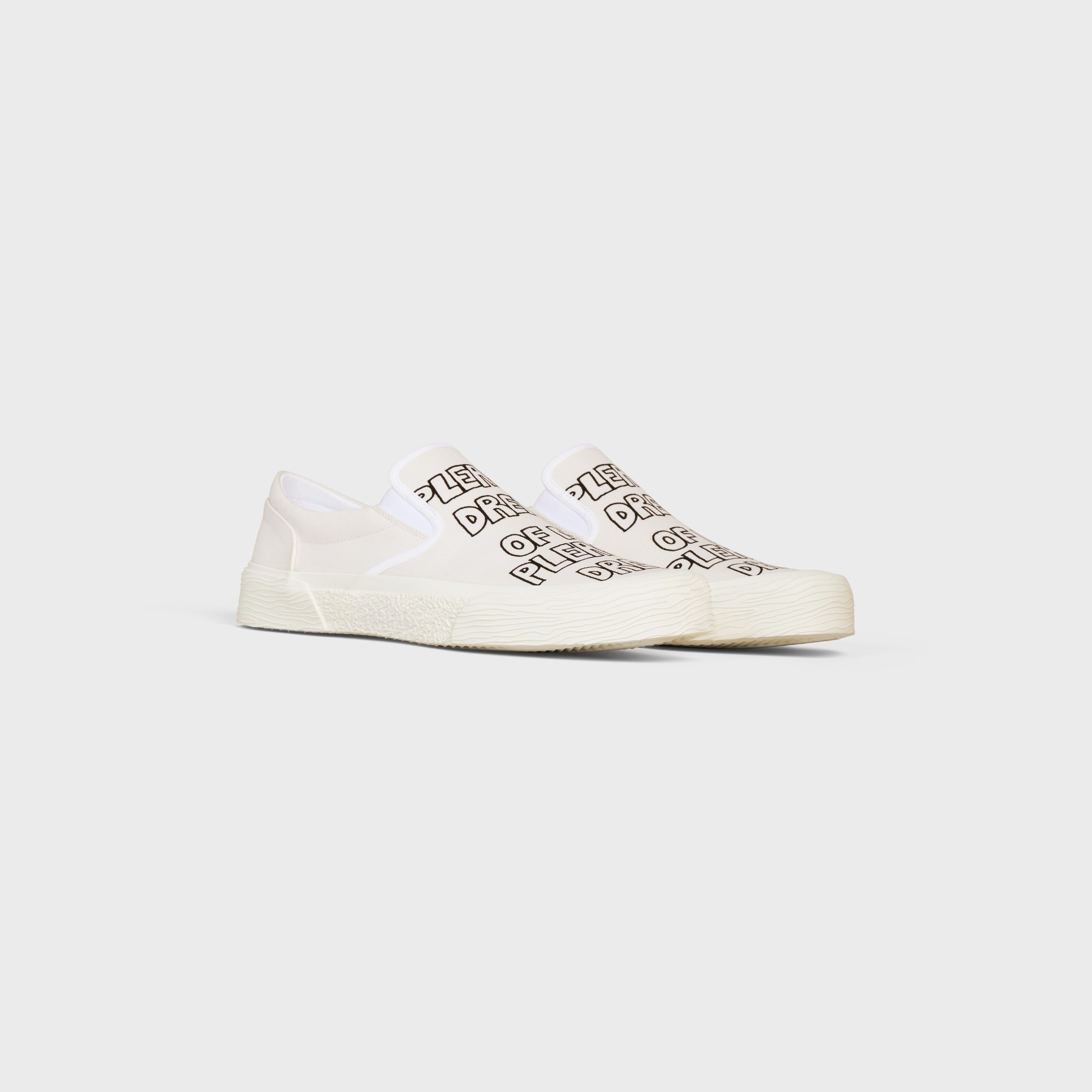 CELINE ELLIOT SLIP-ON in "PLEASE DREAM OF ME" PRINTED CANVAS - 2