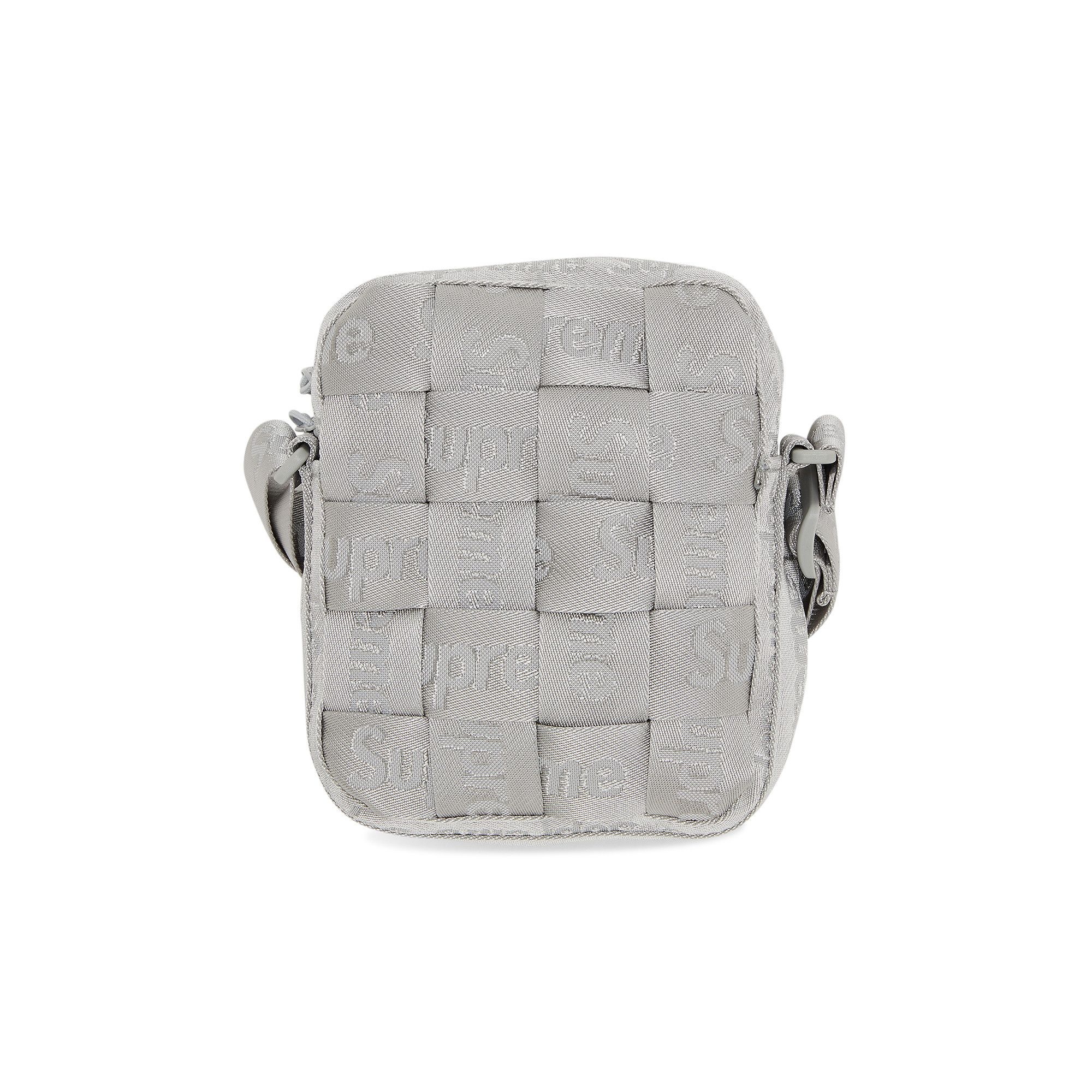 Supreme Woven Shoulder Bag 'Grey' - 2