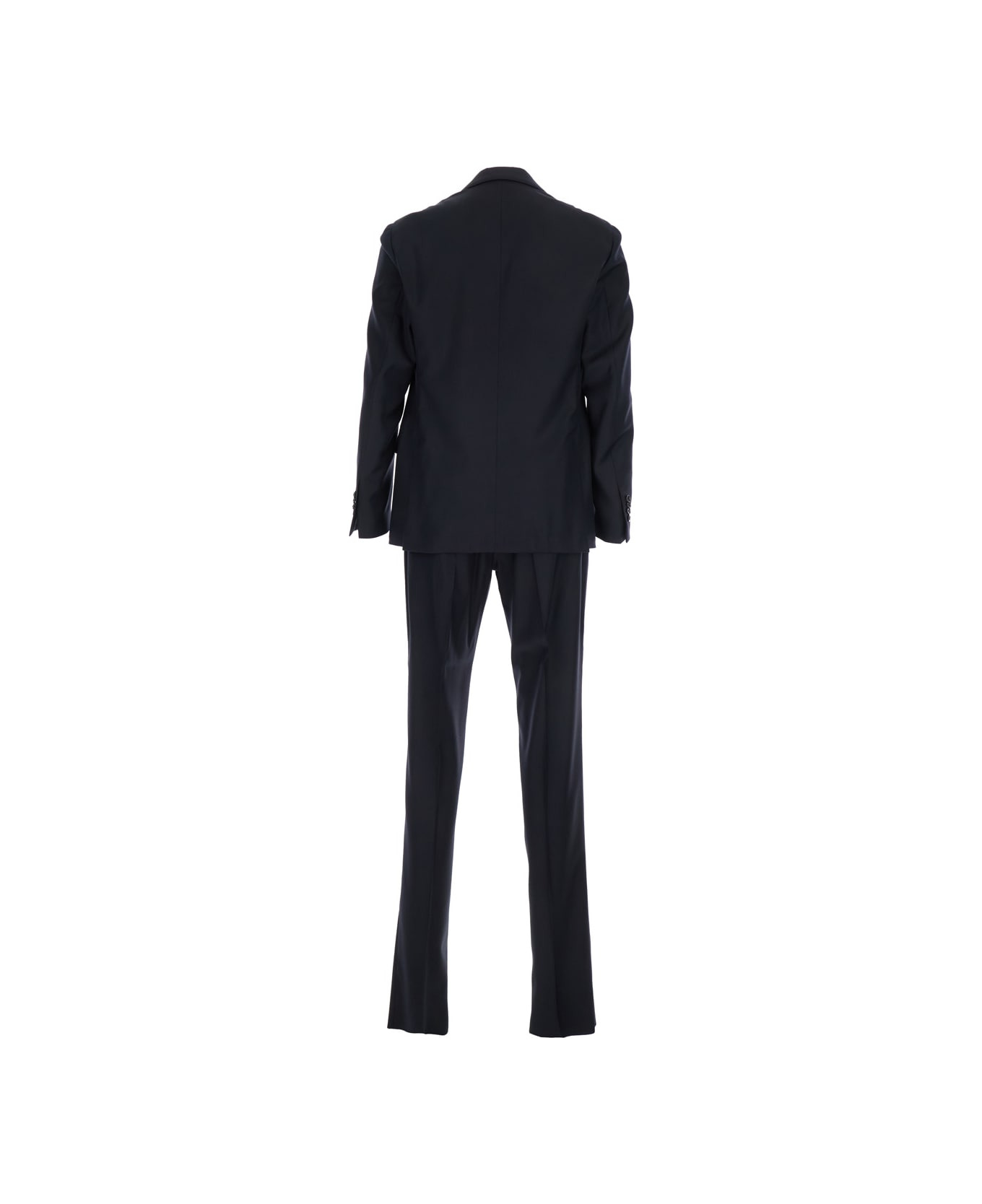 Giacca Monopetto + Pantalone Lana Stretch - 2
