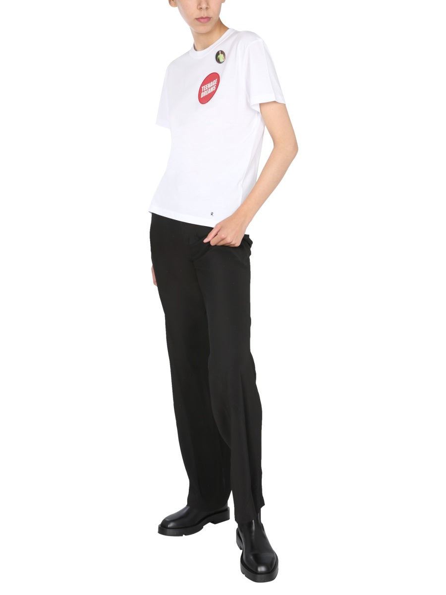 Raf Simons Women Crew Neck T-Shirt - 2