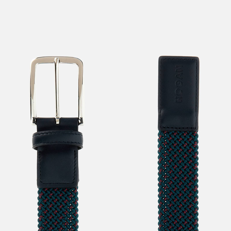 HOGAN Belt Blue Green outlook