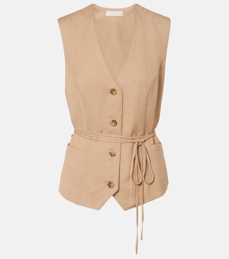Felix belted vest 1