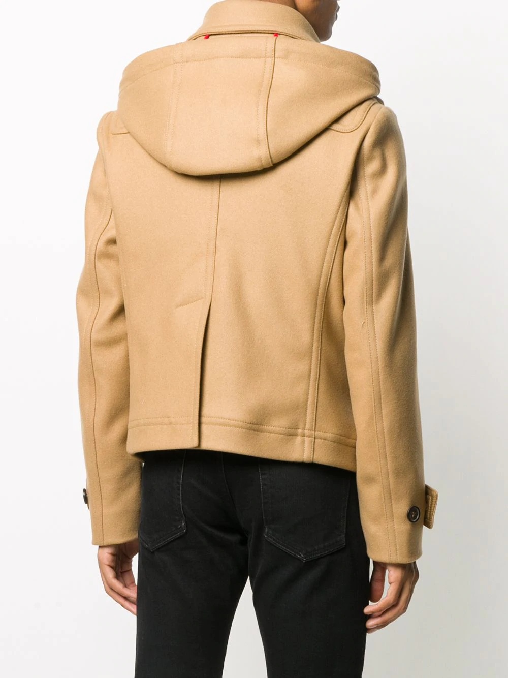 hooded duffle coat - 4