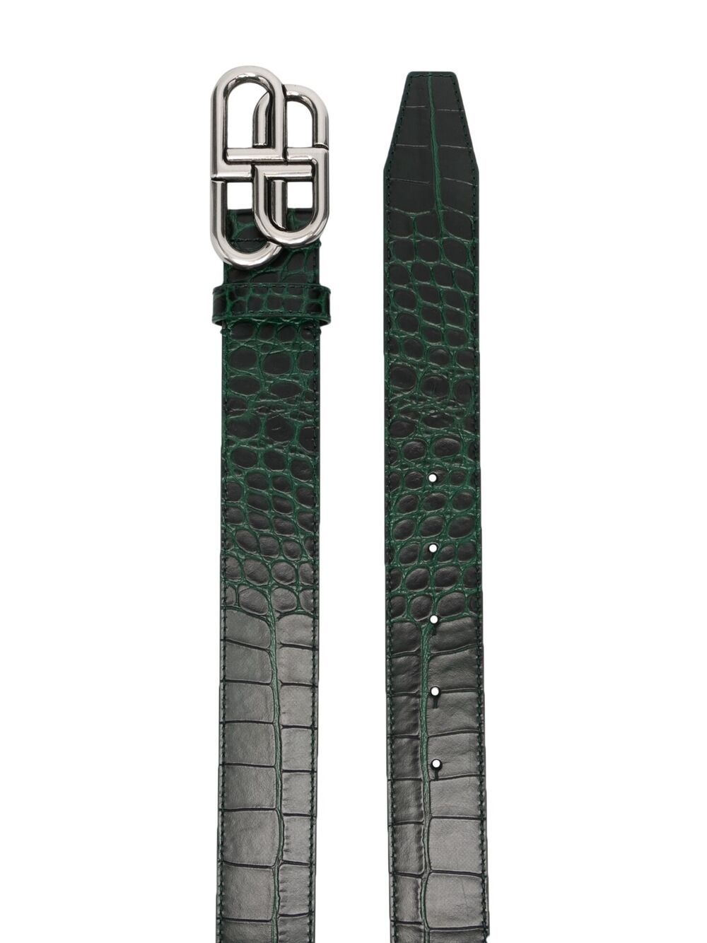 BB crocodile-effect belt - 2