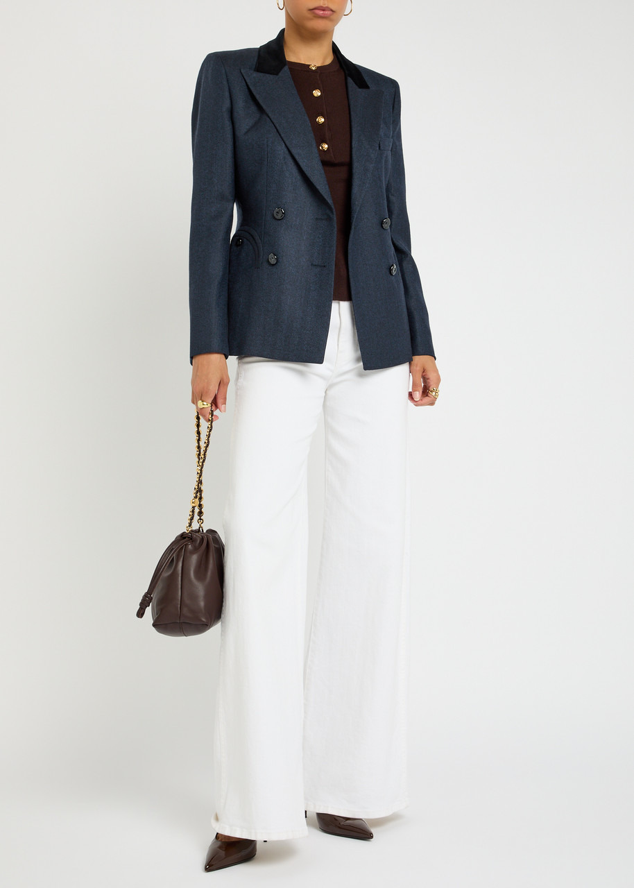 Blaze Milano Charmer Herringbone Wool Blazer - 4