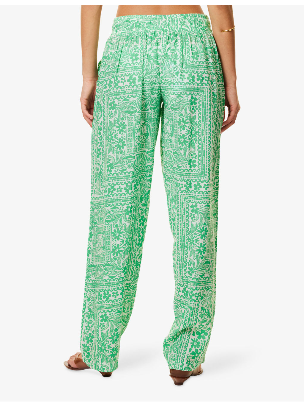 Jude Wide-Leg Woven Trousers - 4