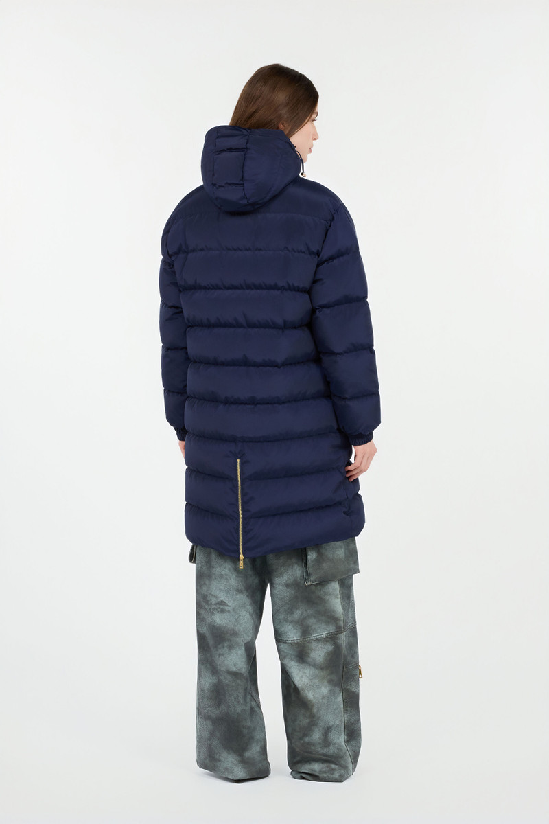Marble Print Down Jacket 4
