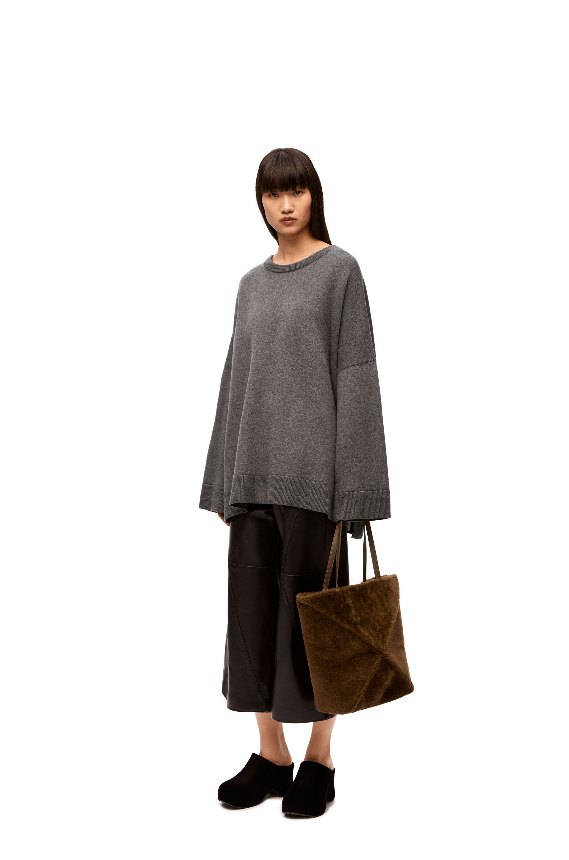 Open back sweater in cashmere - 2