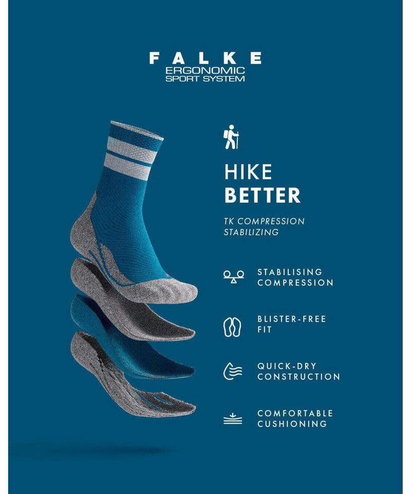 TK Compression Stabilizing Men Trekking Socks 7