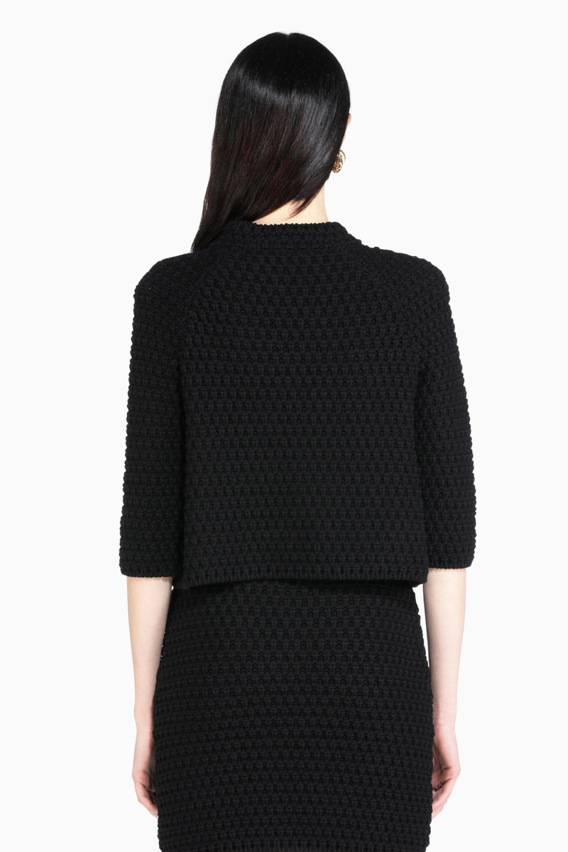 N°21 KNITTED CROPPED JACKET outlook