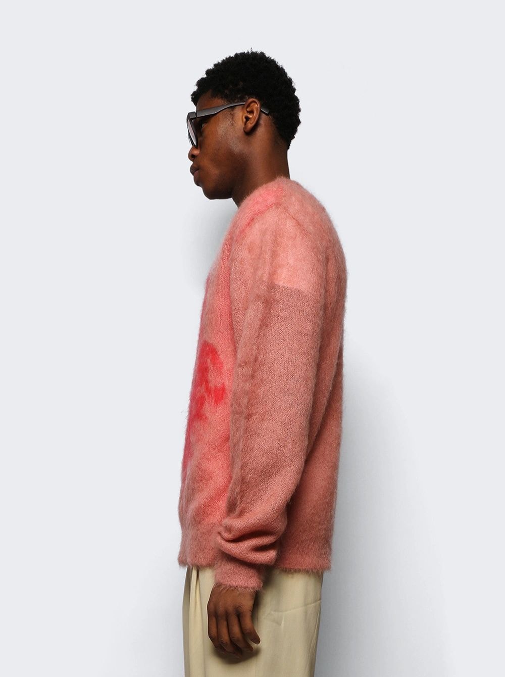 X Born X Raised Clown Knit Sweater Pink - 4