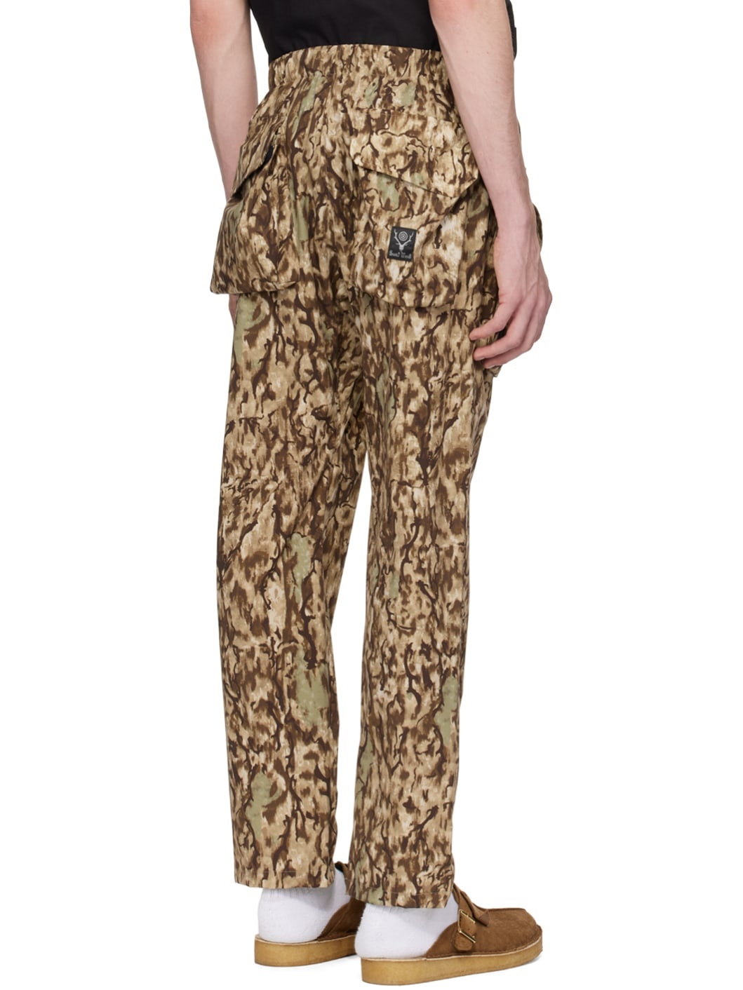 Brown & Beige Tenkara Trout Trousers - 3