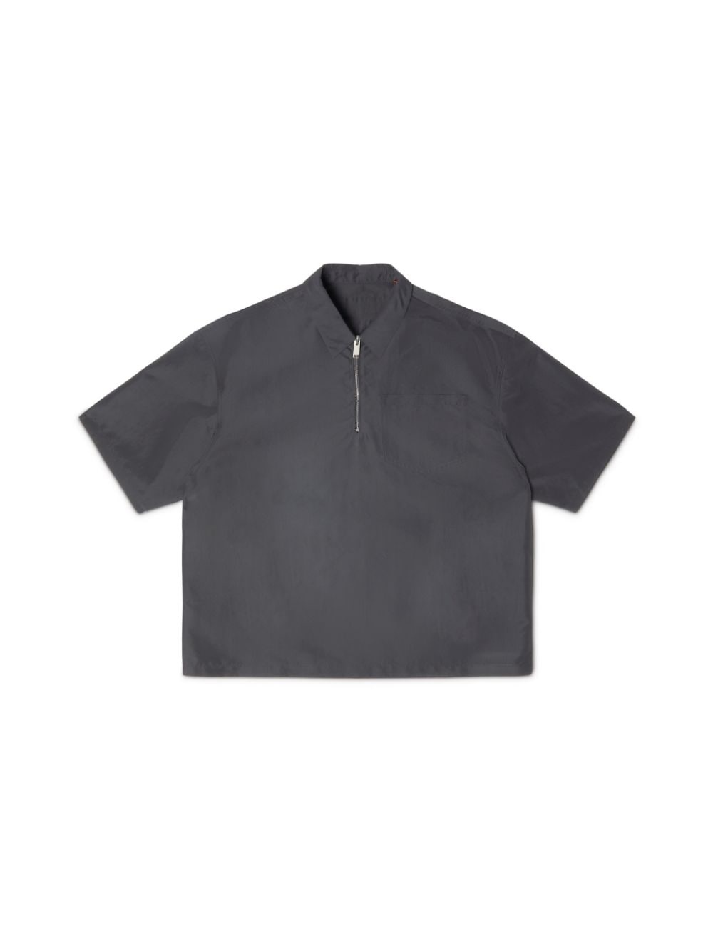 Ex-Ray Nylon Zip Ss Shirt - 1